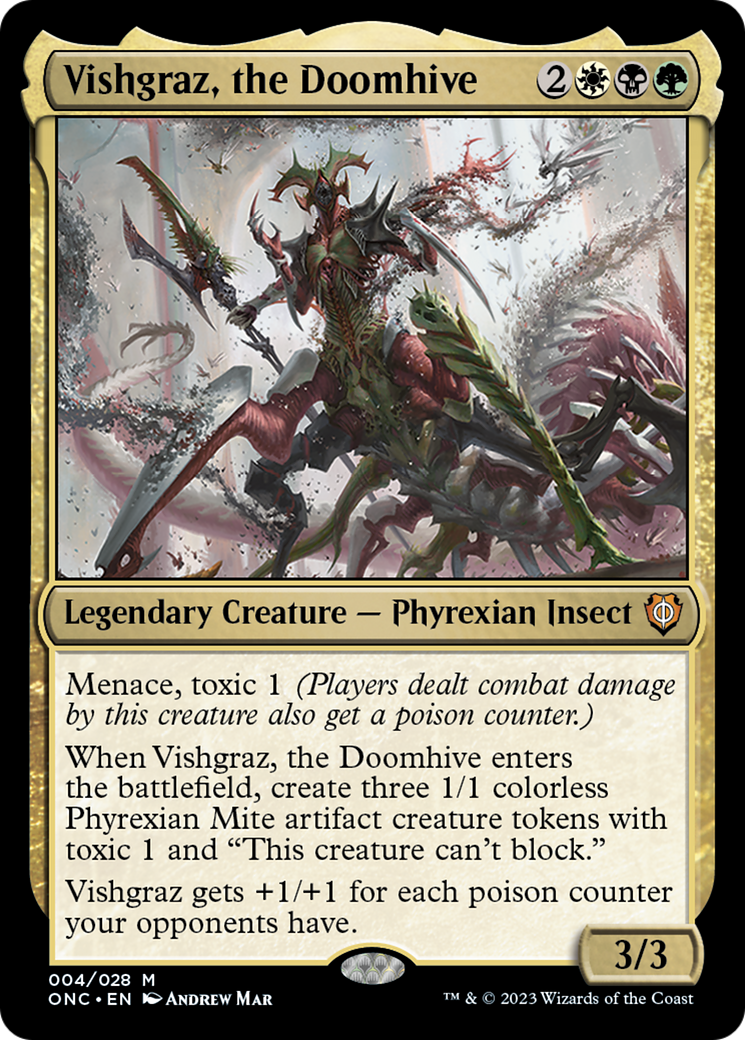 Vishgraz, the Doomhive [Phyrexia: All Will Be One Commander] | Silver Goblin