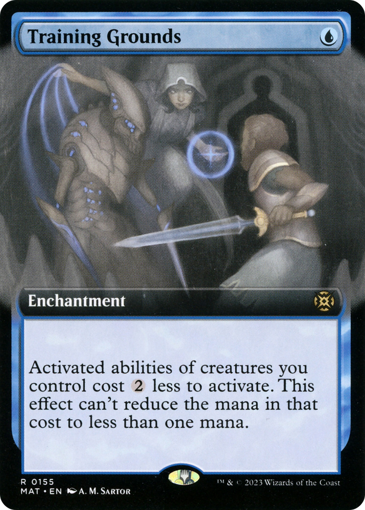 Training Grounds (Extended Art) [March of the Machine: The Aftermath] Foil