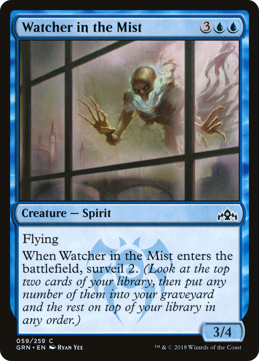 Watcher in the Mist [Guilds of Ravnica] Foil