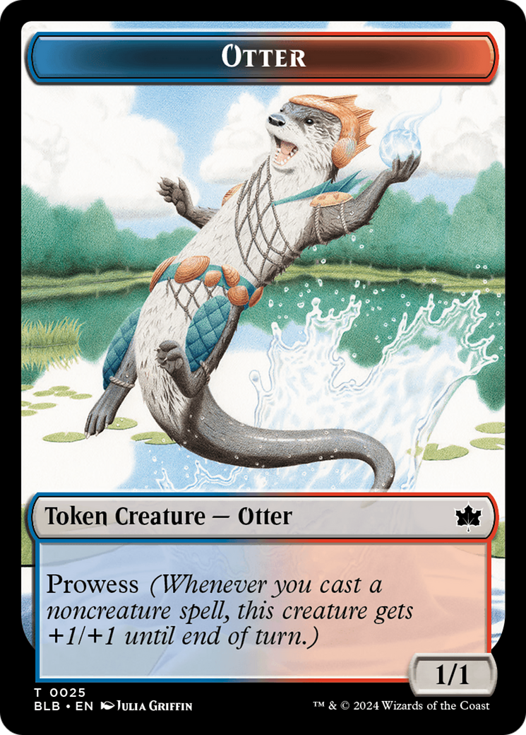 Otter Token [Bloomburrow Tokens] | Silver Goblin