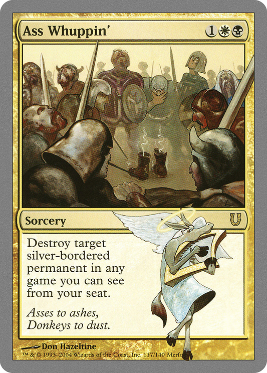 Ass Whuppin' [Unhinged] Foil