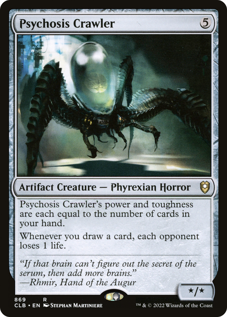 Psychosis Crawler [Commander Legends: Battle for Baldur's Gate] | Silver Goblin