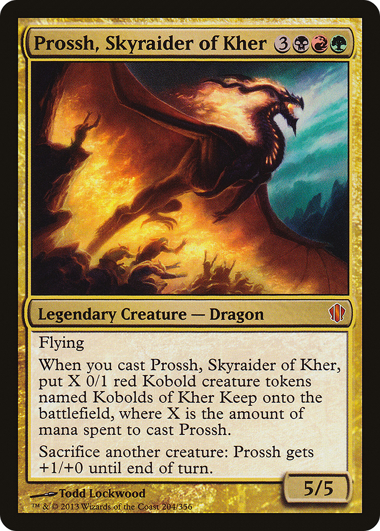 Prossh, Skyraider of Kher [Commander 2013] | Silver Goblin