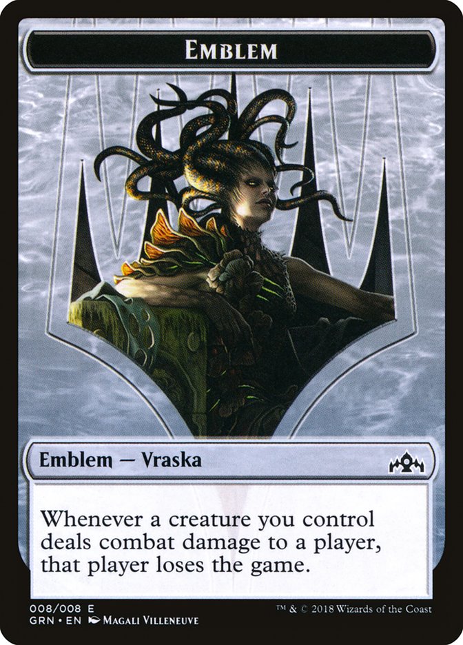 Vraska, Golgari Queen Emblem [Guilds of Ravnica Tokens] | Silver Goblin