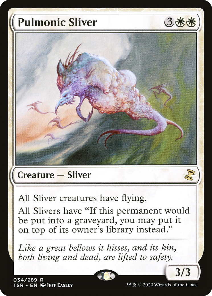 Pulmonic Sliver [Time Spiral Remastered] | Silver Goblin