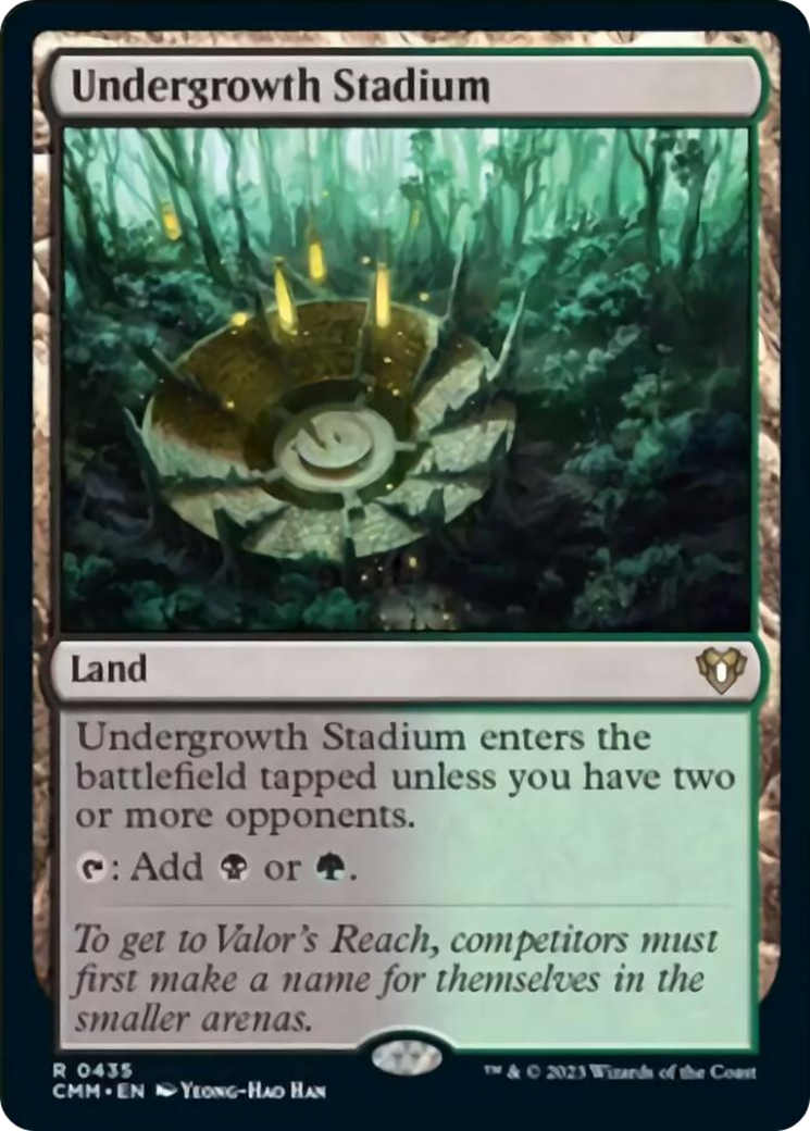 Undergrowth Stadium [Commander Masters] | Silver Goblin