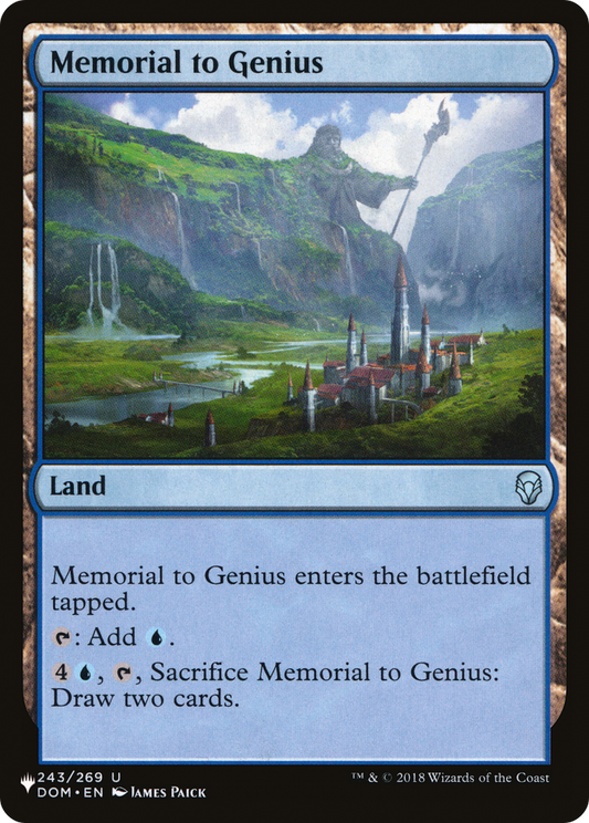 Memorial to Genius [The List] Foil