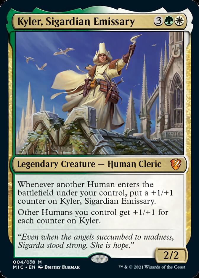 Kyler, Sigardian Emissary [Innistrad: Midnight Hunt Commander] | Silver Goblin