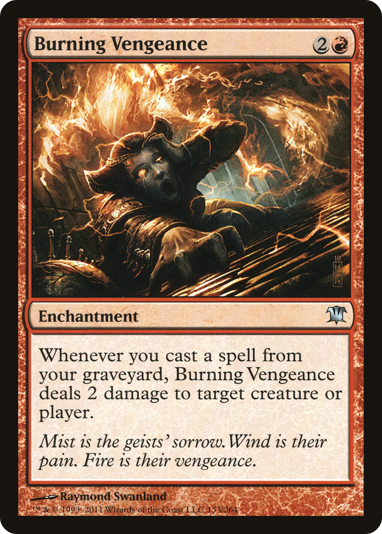 Burning Vengeance [Innistrad] Foil
