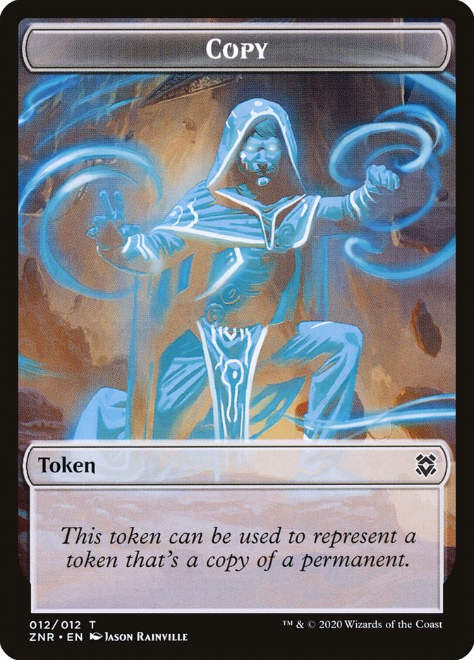 Angel Warrior // Copy Double-Sided Token [Zendikar Rising Tokens] | Silver Goblin