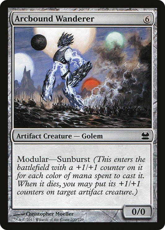 Arcbound Wanderer [Modern Masters] Foil