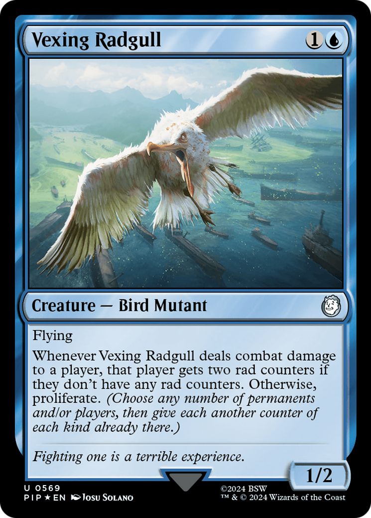 Vexing Radgull (Surge Foil) [Fallout] | Silver Goblin