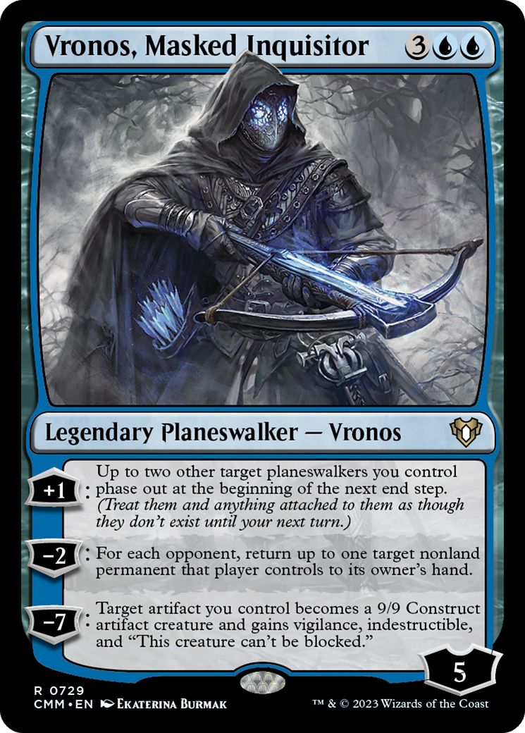 Vronos, Masked Inquisitor [Commander Masters] | Silver Goblin