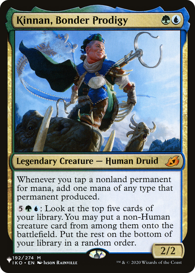 Kinnan, Bonder Prodigy [Secret Lair: From Cute to Brute] | Silver Goblin