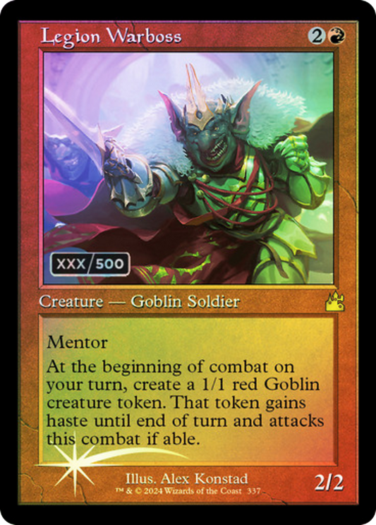 Legion Warboss Foil (337Z)