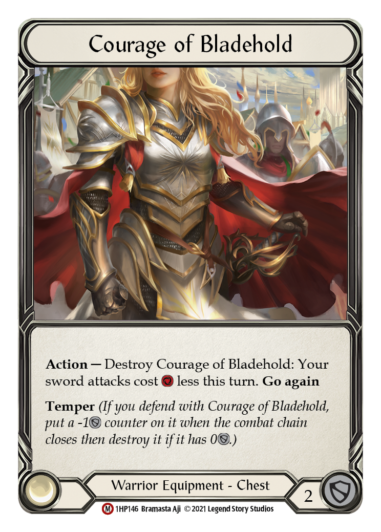 Courage of Bladehold [1HP146] (History Pack 1) | Silver Goblin