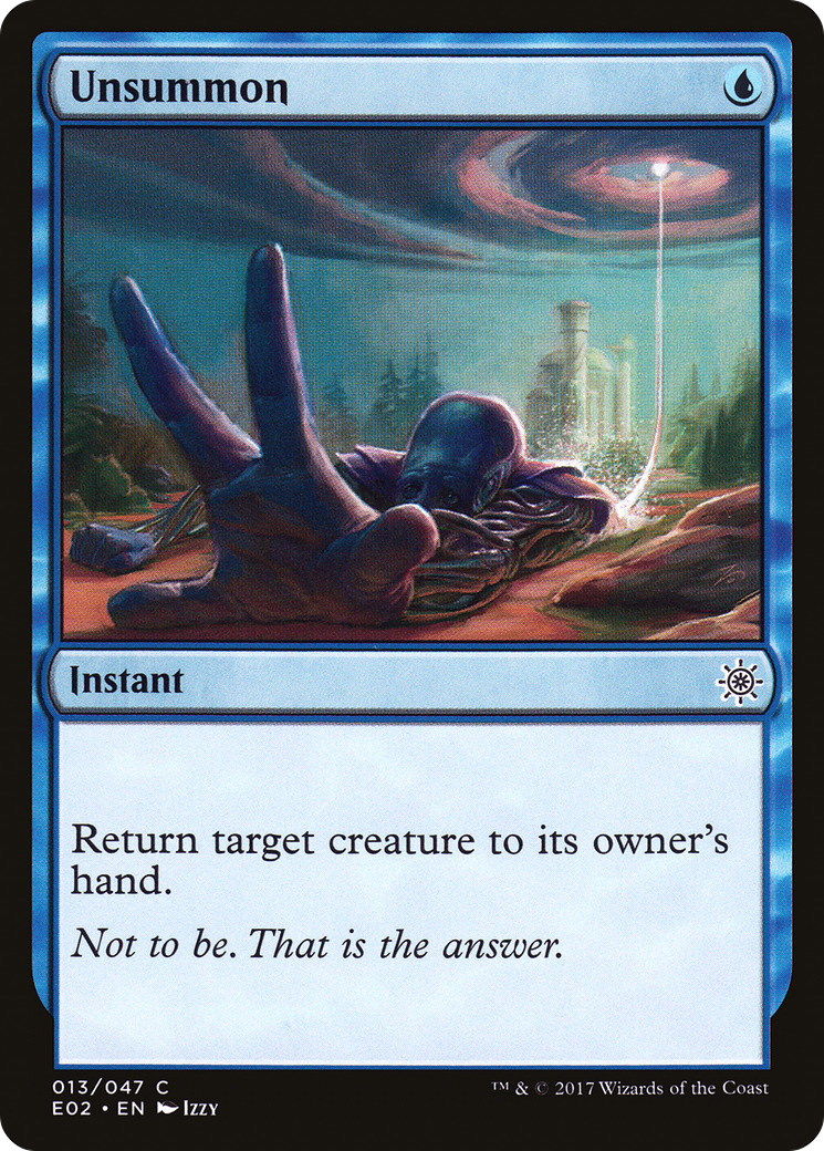 Unsummon [Explorers of Ixalan] | Silver Goblin