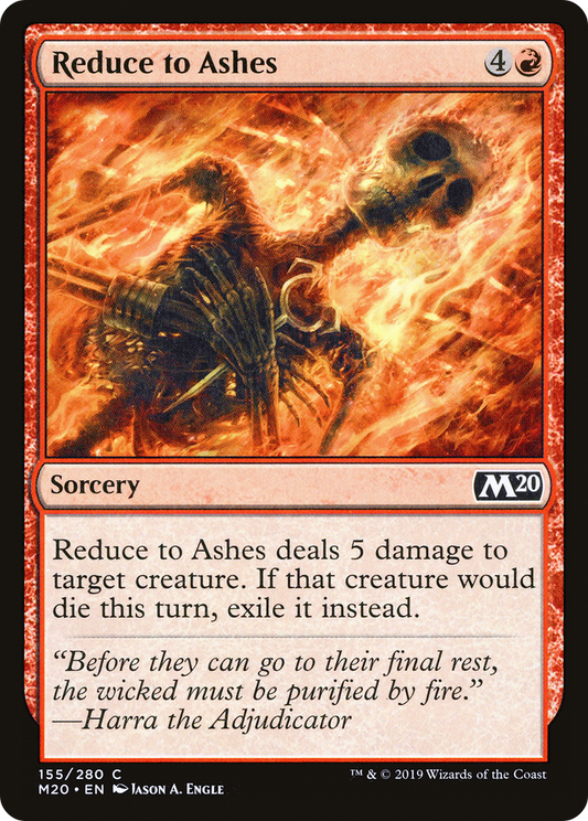 Reduce to Ashes [Core Set 2020] Foil