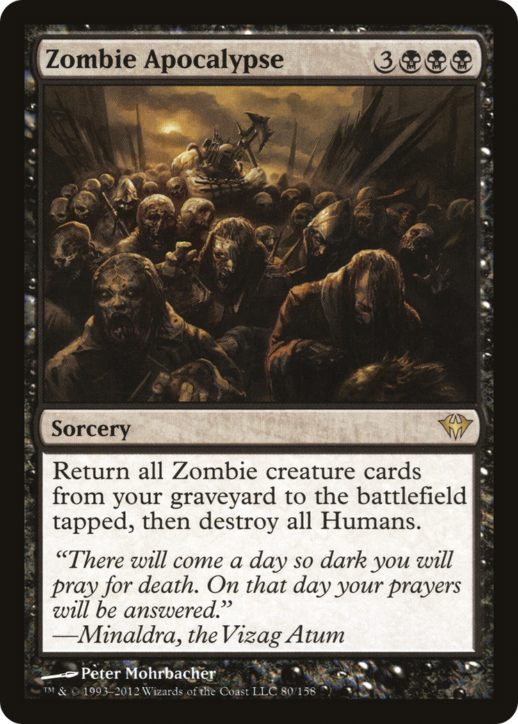 Zombie Apocalypse [Dark Ascension] Foil