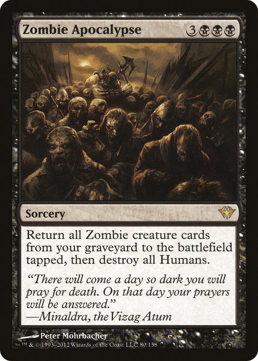 Zombie Apocalypse [Dark Ascension] Foil