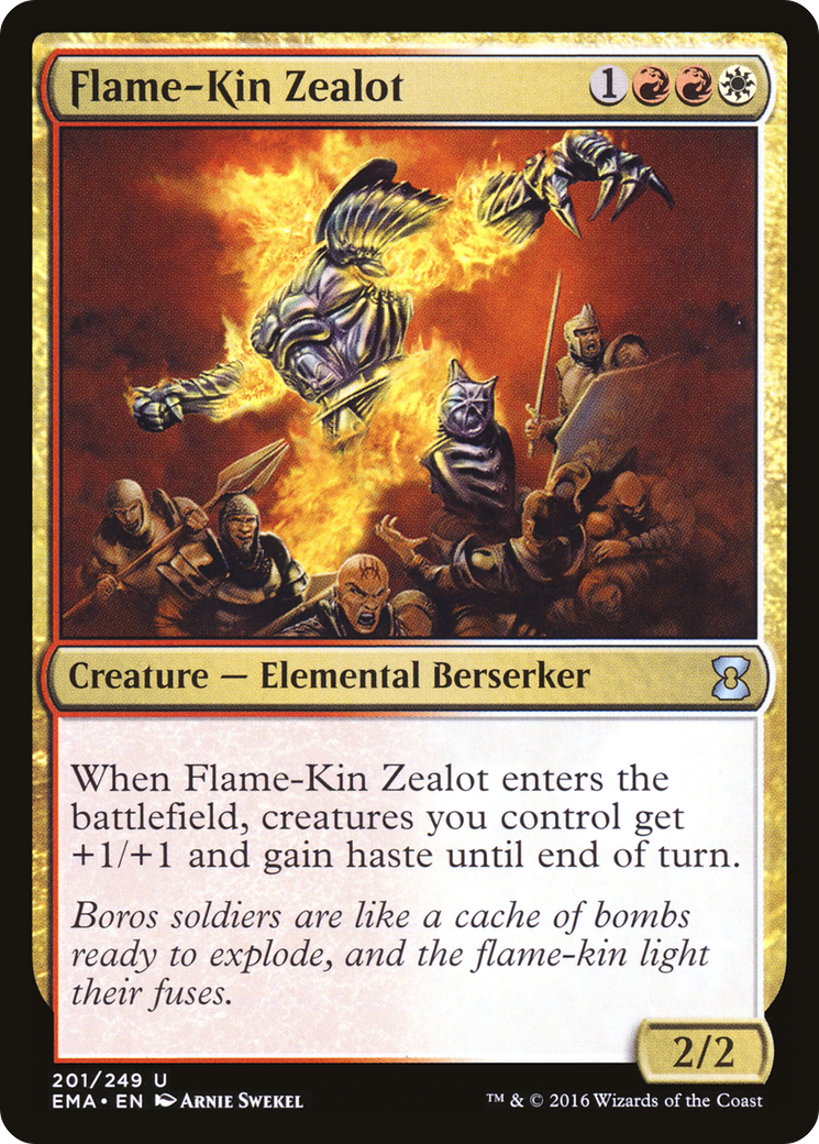 Flame-Kin Zealot [Eternal Masters] | Silver Goblin