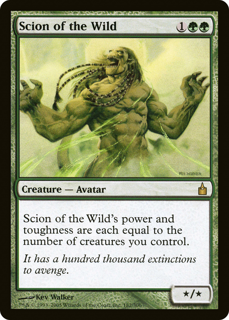 Scion of the Wild [Ravnica: City of Guilds] | Silver Goblin