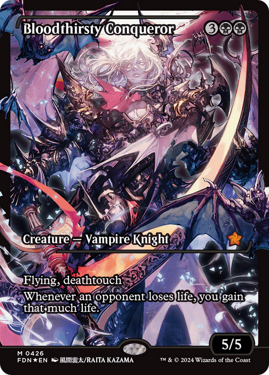 Bloodthirsty Conqueror: (Showcase) Foil (426)