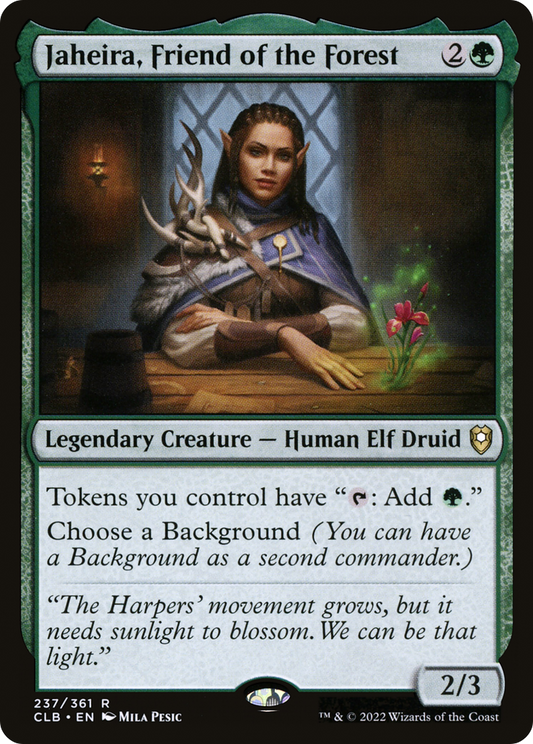 Jaheira, Friend of the Forest [Commander Legends: Battle for Baldur's Gate]