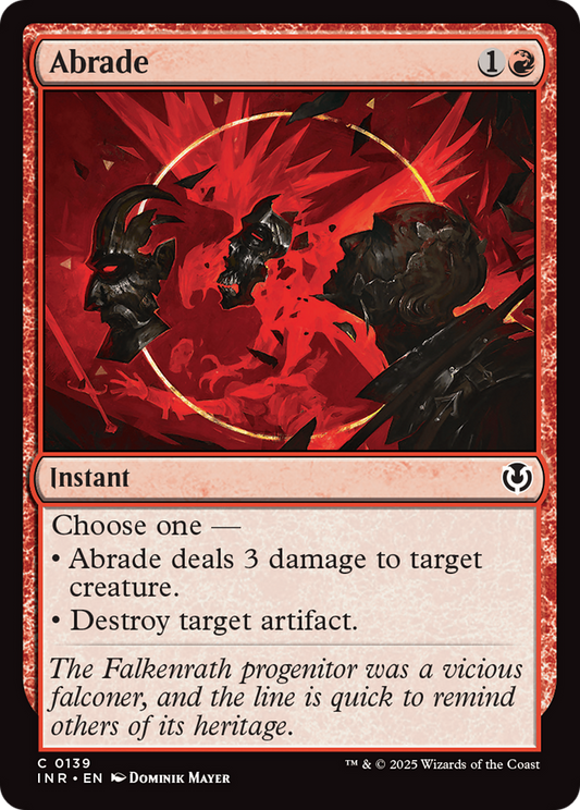 Abrade Foil (139) - Innistrad Remastered