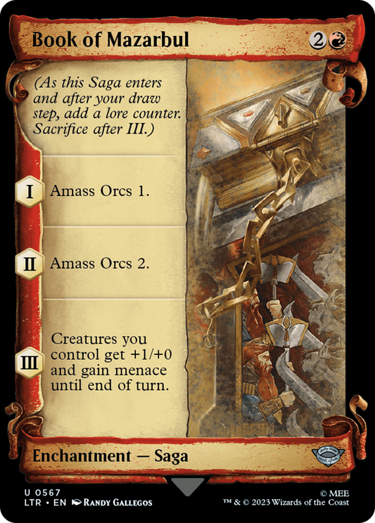 Book of Mazarbul [The Lord of the Rings: Tales of Middle-Earth Showcase Scrolls] Foil