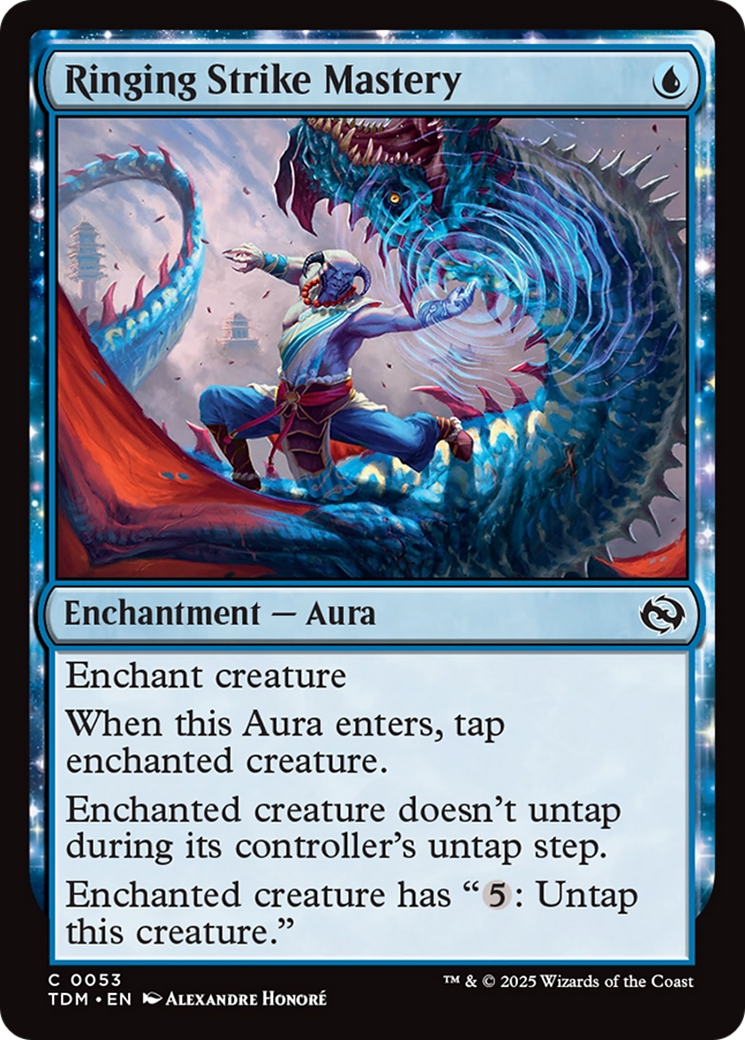 Ringing Strike Mastery (053) Foil - Tarkir: Dragonstorm