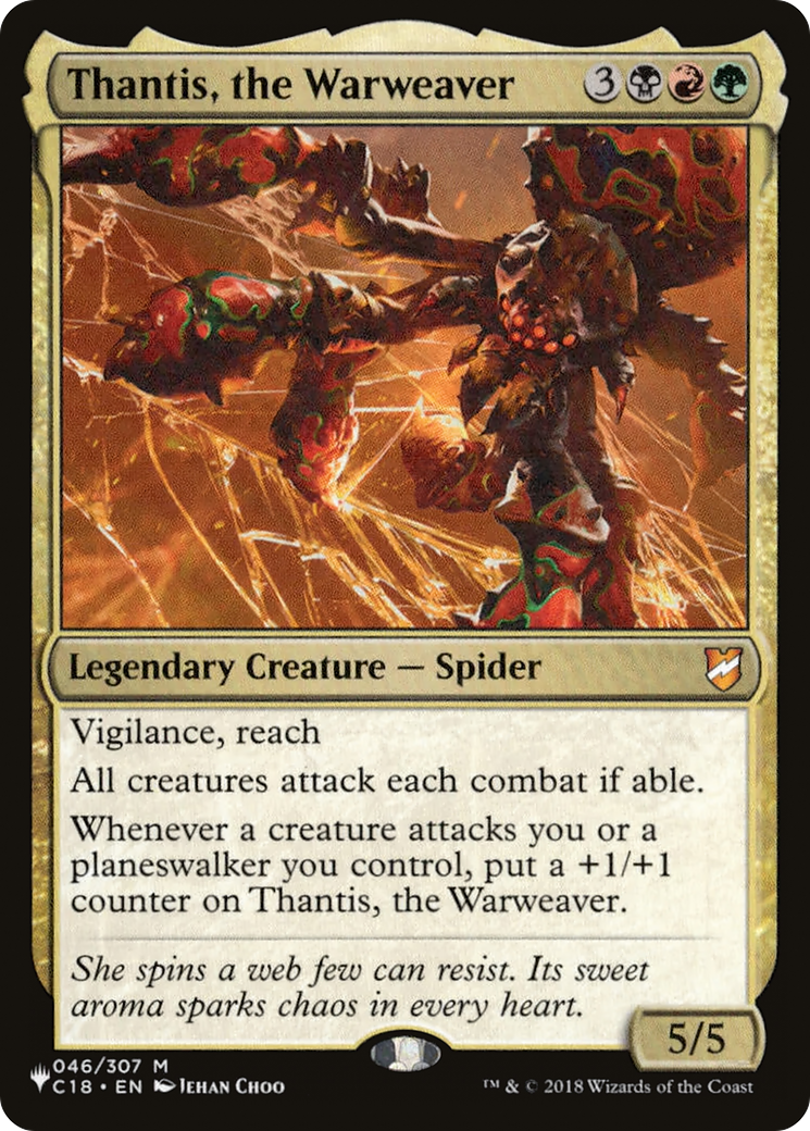 Thantis, the Warweaver [The List] | Silver Goblin