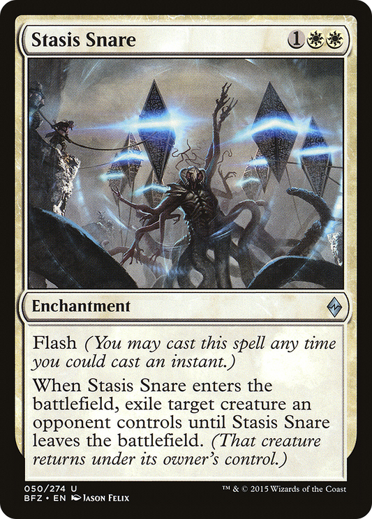 Stasis Snare [Battle for Zendikar] Foil
