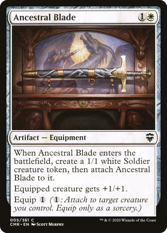 Ancestral Blade [Commander Legends] Foil
