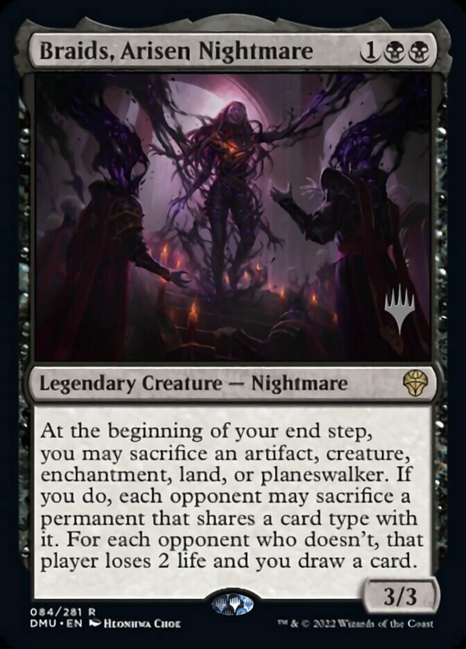 Braids, Arisen Nightmare (Promo Pack) [Dominaria United Promos] | Silver Goblin