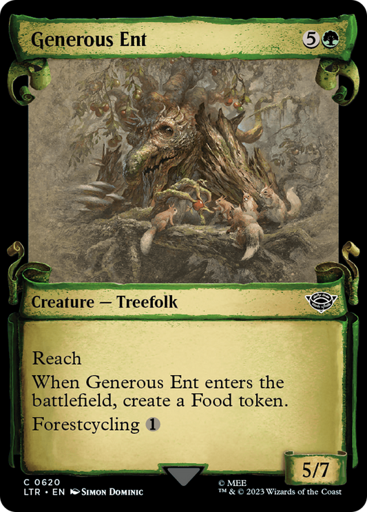 Generous Ent [The Lord of the Rings: Tales of Middle-Earth Showcase Scrolls] Foil