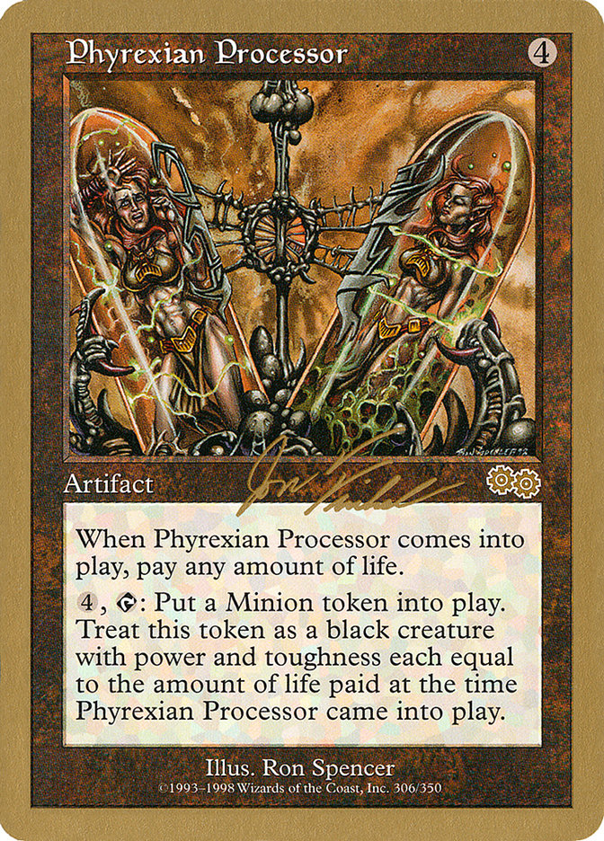 Phyrexian Processor (Jon Finkel) [World Championship Decks 2000] | Silver Goblin