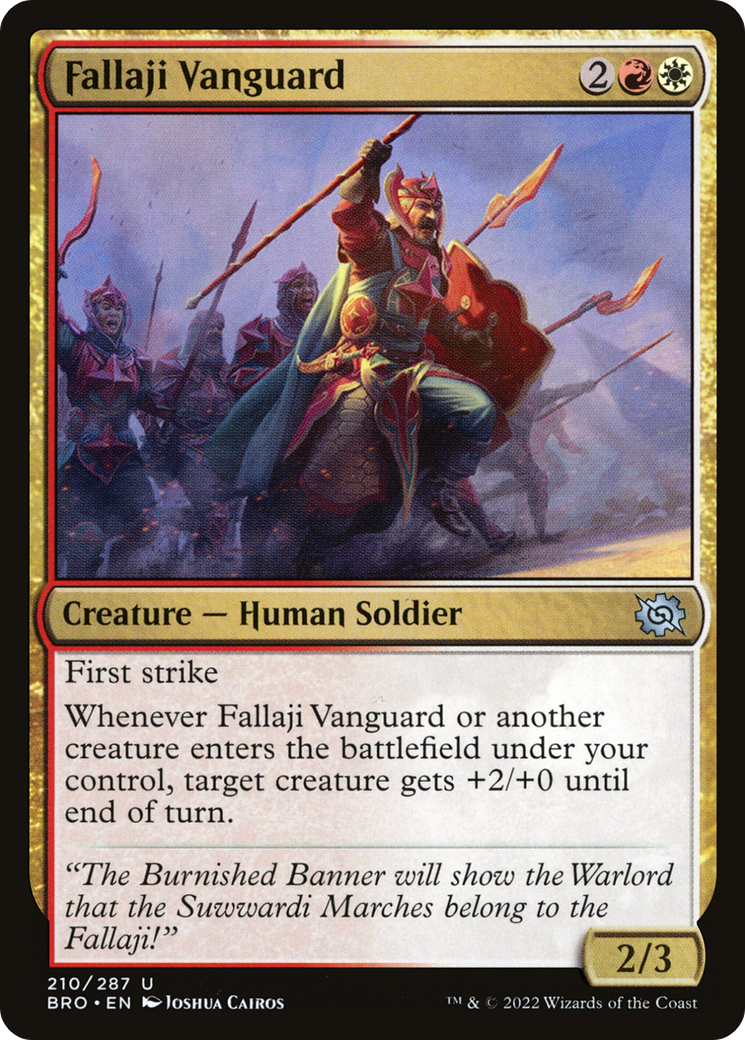 Fallaji Vanguard [The Brothers' War] | Silver Goblin