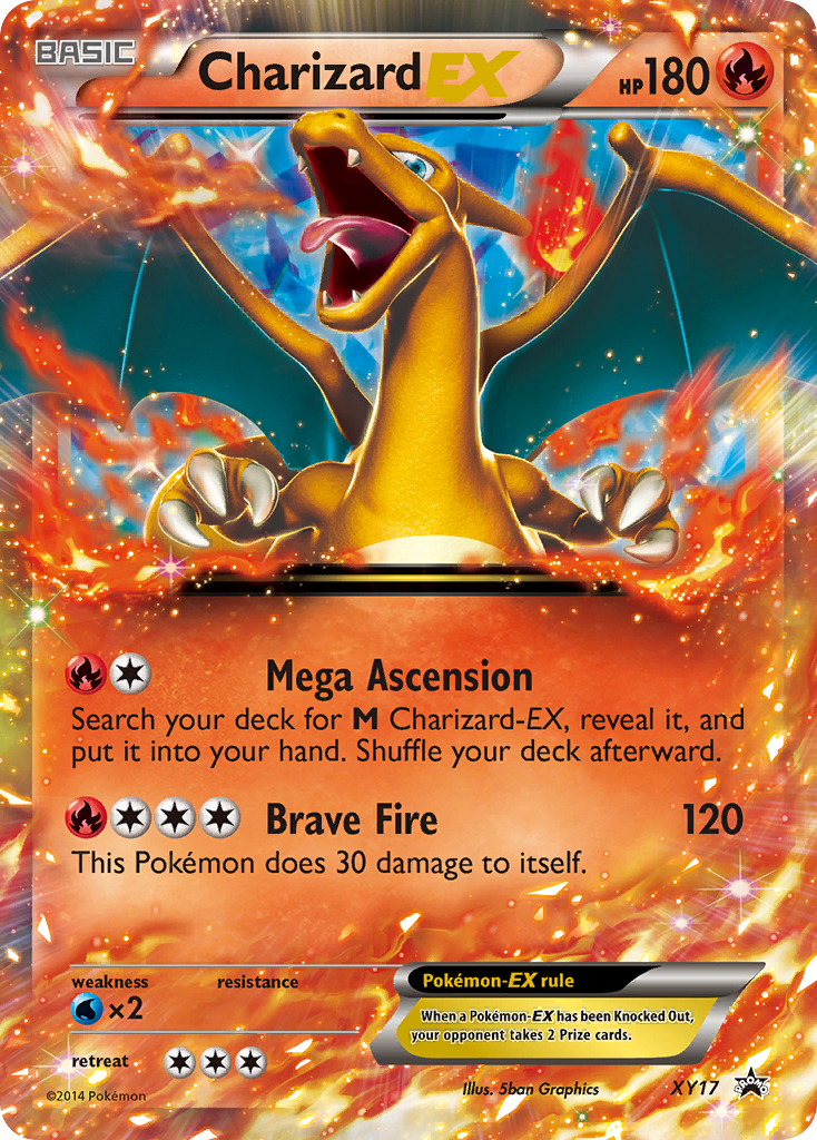 Charizard EX (XY17) [XY: Black Star Promos] | Silver Goblin