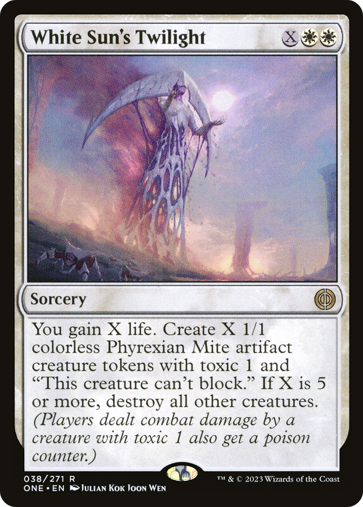 White Sun's Twilight [Phyrexia: All Will Be One] | Silver Goblin