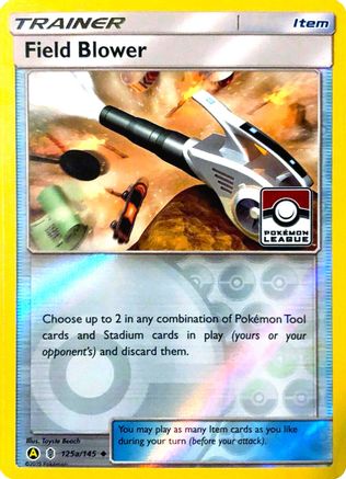 Field Blower (Pokemon League) (125a) Reverse Holofoil - League & Championship Cards