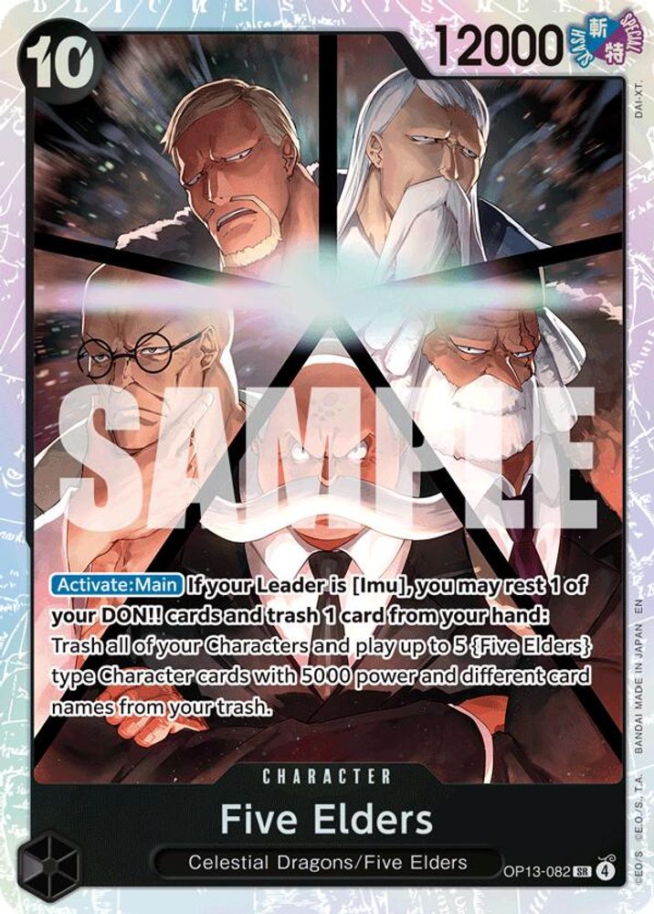 Five Elders (OP13-082) Foil