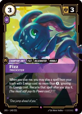 Fizz – Trickster (140) Foil - Spiritforged