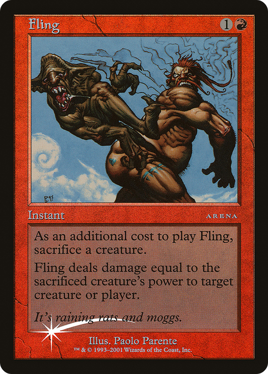 Fling (006) Foil - Arena League 2001