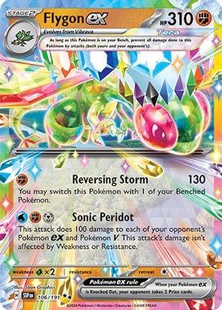 Flygon ex (106) Holofoil - Surging Sparks