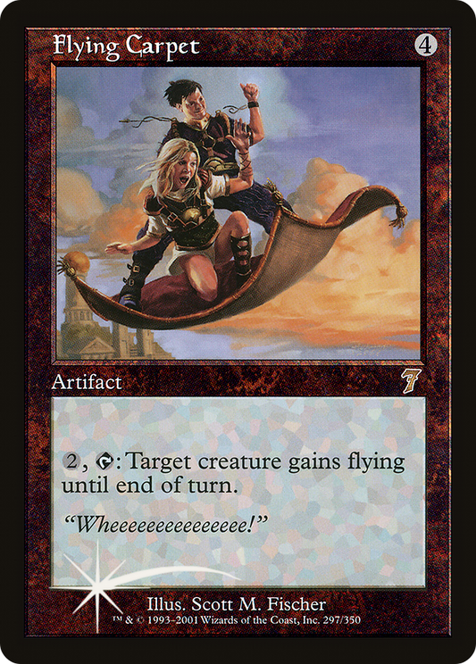 Flying Carpet (297) Foil - Seventh Edition