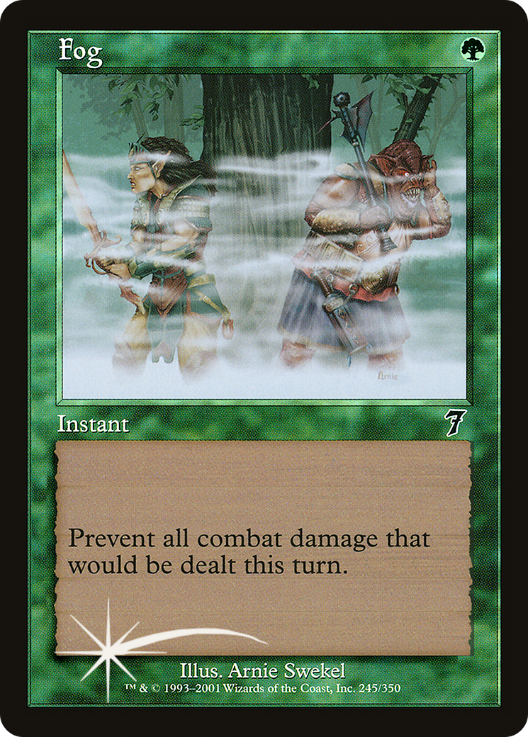 Fog (245) Foil - Seventh Edition