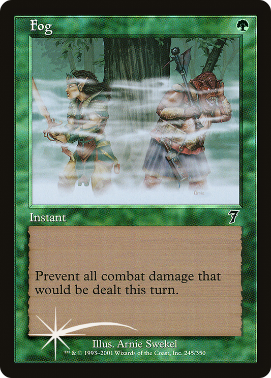 Fog (245) Foil - Seventh Edition