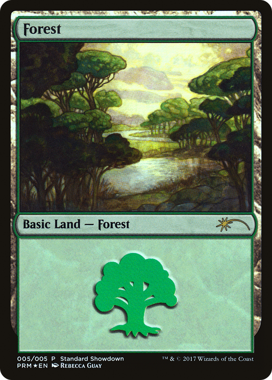 Forest (005) (XLN) Foil - Standard Showdown Promos