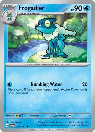 Frogadier (57) Reverse Holofoil - Twilight Masquerade